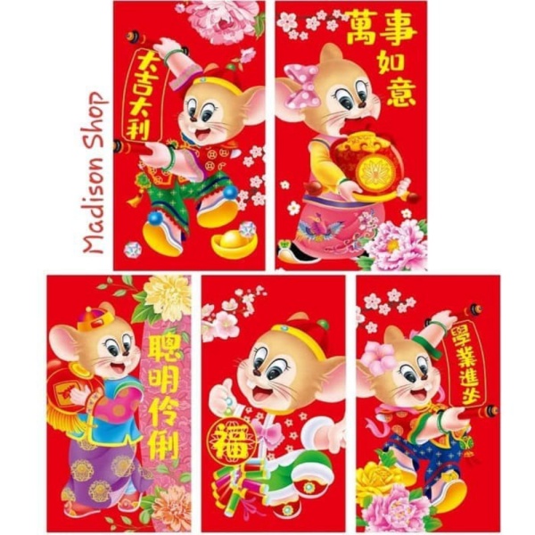 

Paling Laris A2919 Angpao Panjang Imlek Tahun Baru Tikus 2020 Murah Ampao Panjang IMLEK shopee