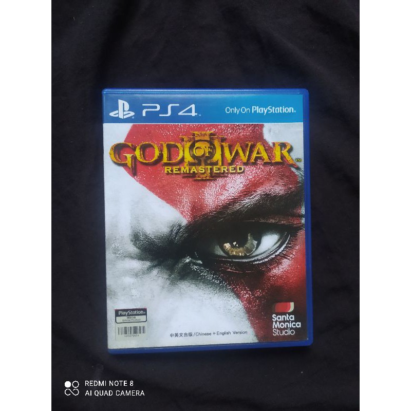 kaset bd ps4 God of war 3 remastered