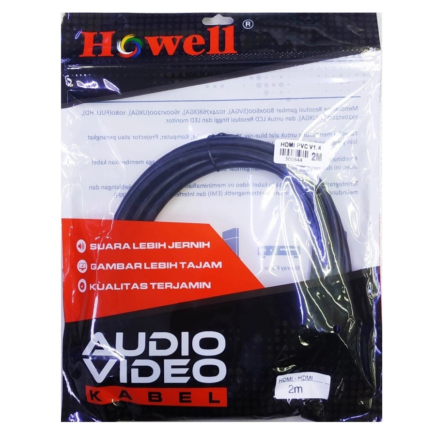 Howell Kabel HDMI Versi 1.4 PVC 2M