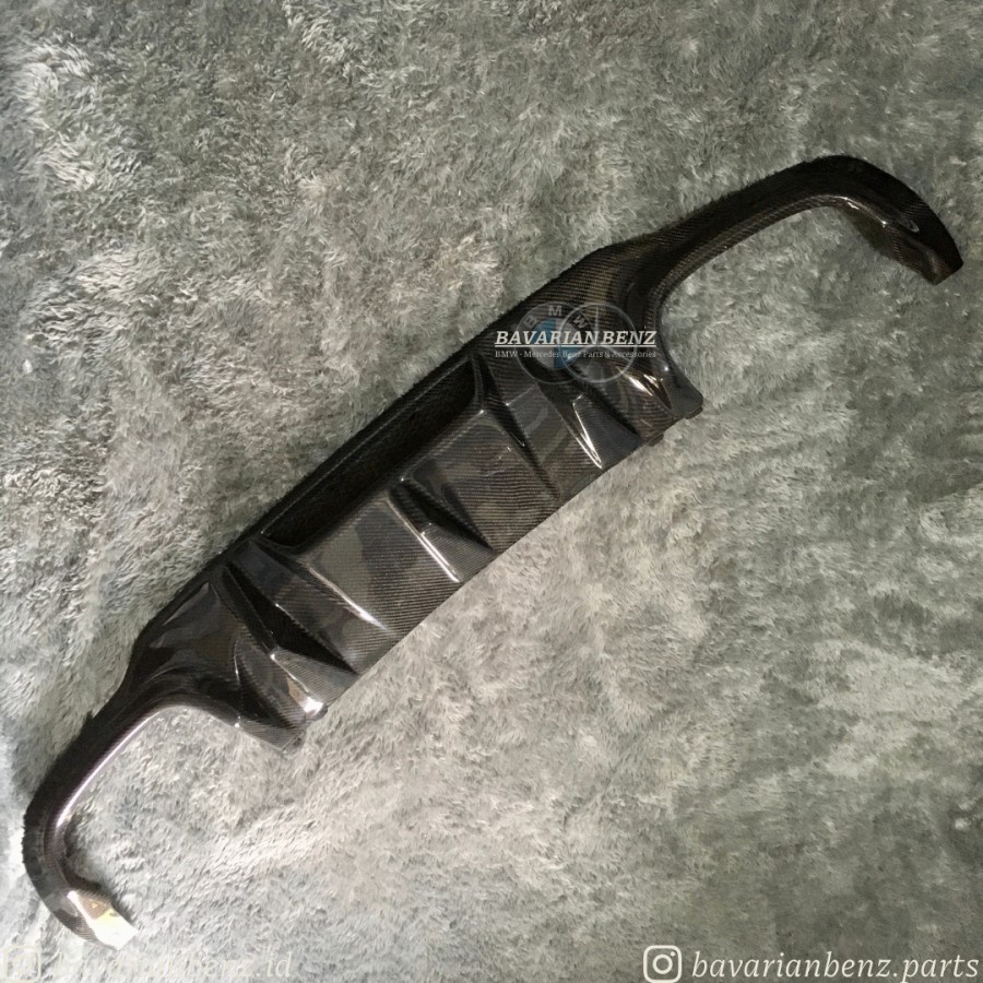 Diffuser Mercedes Benz w204 2011-2014 facelift c63 AMG