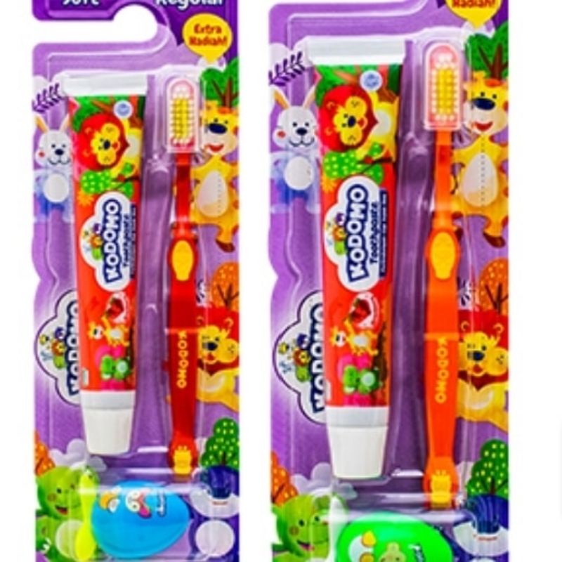 sikat gigi kodomo anak || sikat + pasta gigi anak || pasta gigi kodomo