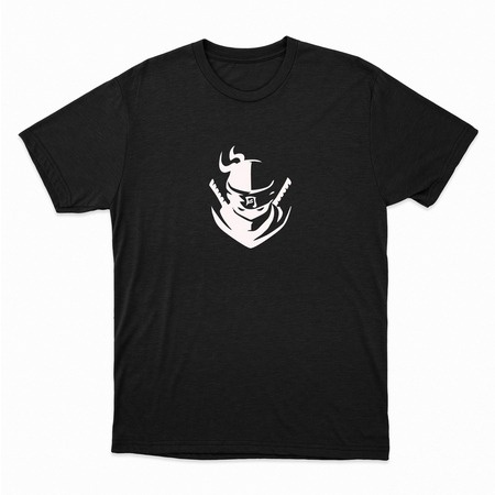 KAOS OVERSIZE LOGO NINJA MASCOT T-SHIRT