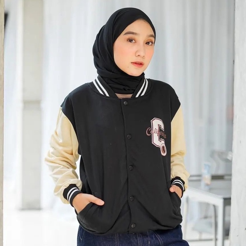 Public - C California Baseball - Jaket Baseball Unisex