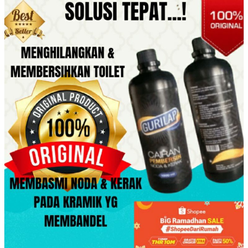 GURILAP -PEMBERSIH TOILET/PEMBERSIH CLOSET/PEMBERSIH KRAMIK/PEMBERSIH NODA&KERAK