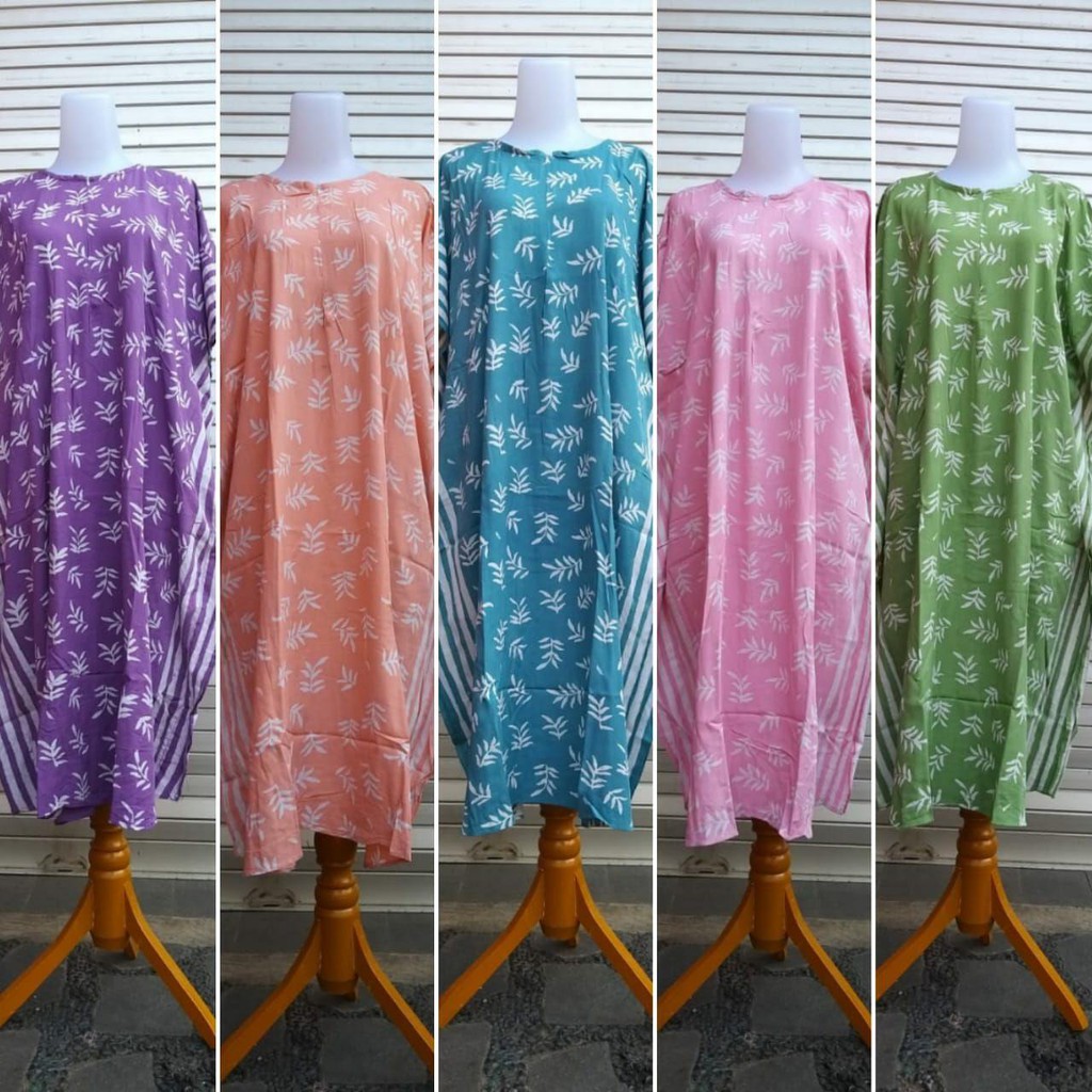 Daster Lowo cap Motif daun