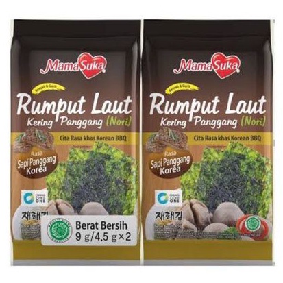 

mamasuka rumput laut panggang pack 2x4.5gram
