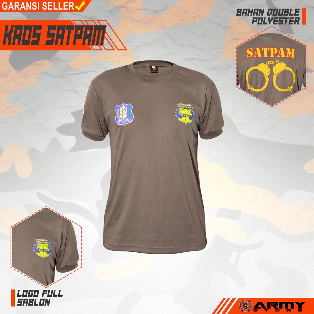 kaos satpam gada pratama model terbaru