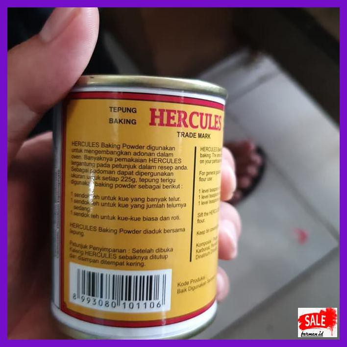 

DERPOWBAKING- HERCULES BAKING POWDER 110GR -ASLIII.