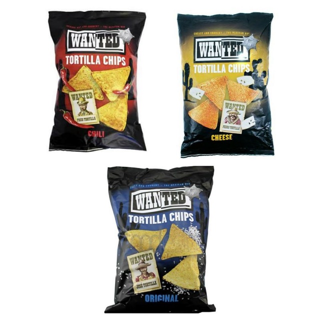 

Wanted Tortilla Chips 200gr