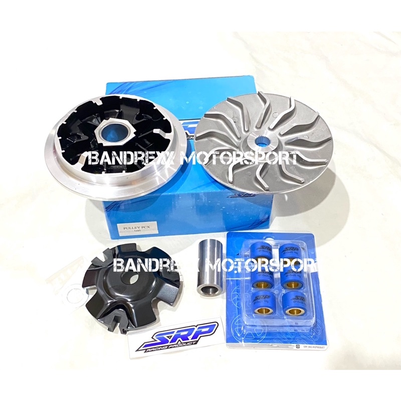 CVT Pulley SRP Racing Product + Roller SRP Teflon For Honda PCX 160-ADV 160