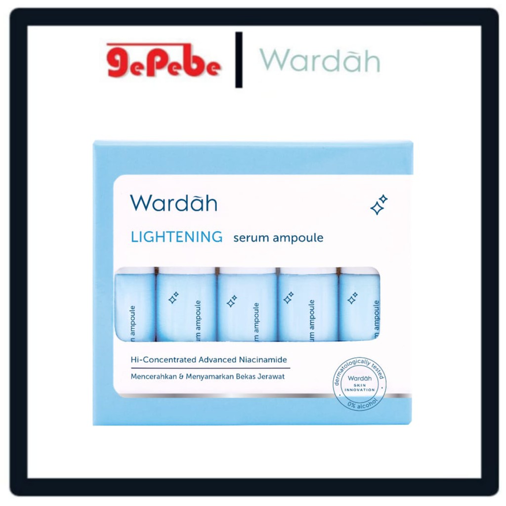 Wardah Lightening Serum Ampoule 5x5ml