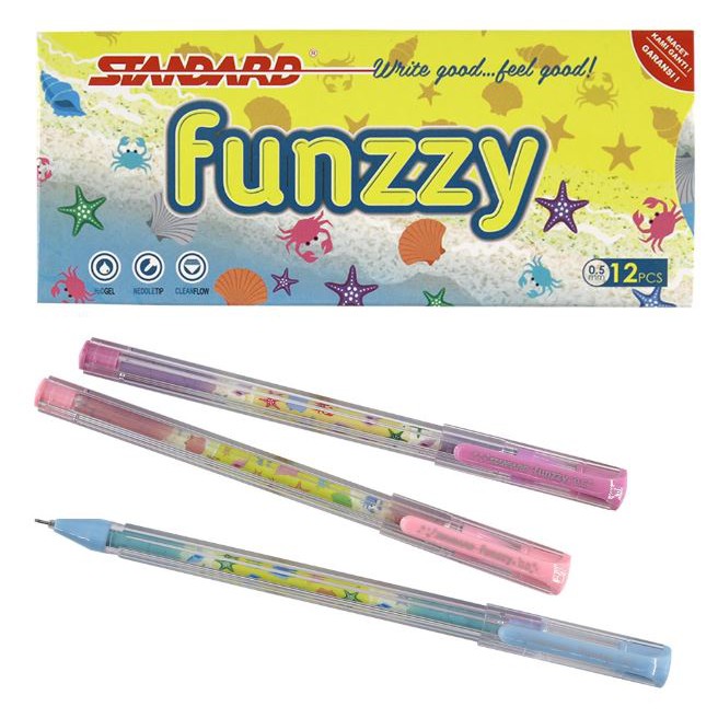 

Standard Pen Funzzy 0.5mm 12pcs (Harga Grosir Termurah)