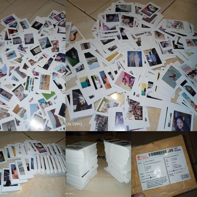 Cetak Foto Polaroid Custom Ukuran 2r 6x9 Cm - Dekorasi Hiasan Dinding Poto