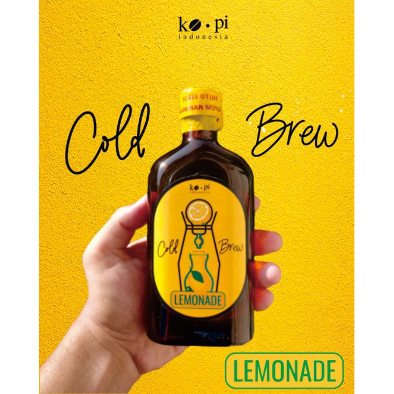

Coldbrew lemonade 250 ml indonesia