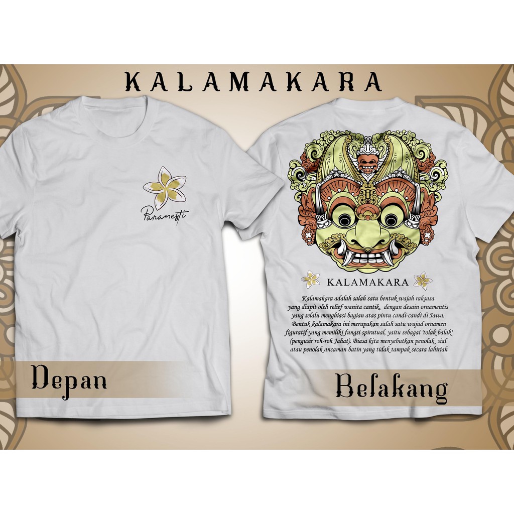 Kaos wayang jawa kalamakara
