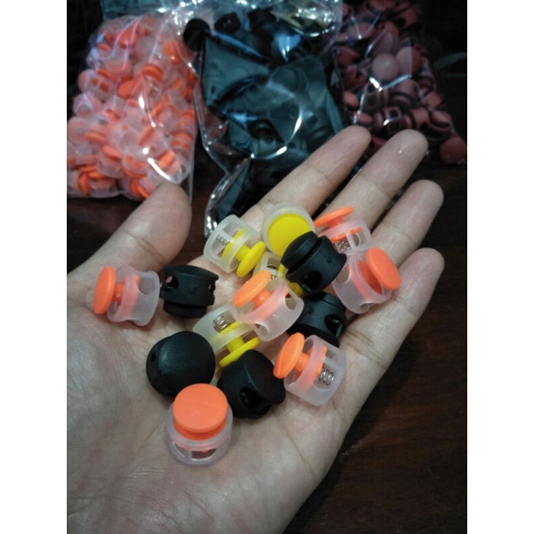 STOPPER KLAKSON LUBANG DUA | STOPPER MASKER (ISI 100pcs)