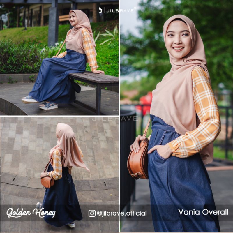 Vania Overall Dress by Jilbrave