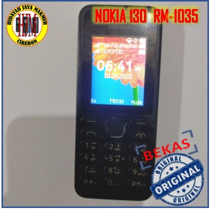 NOKIA 130  RM-1035 BEKAS ORI