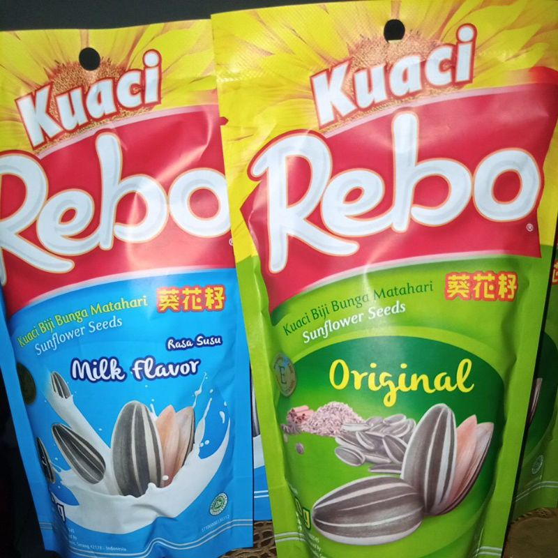 

Kuaci REBO rasa original 150gr