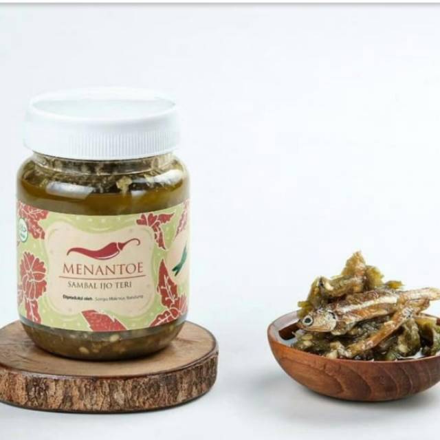 

Sambal Teri Hijau Menantoe