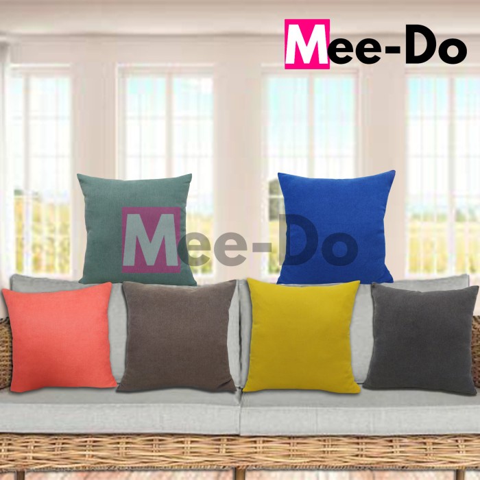 Sarung Bantal Sofa Polos Bahan Tebal High Quality