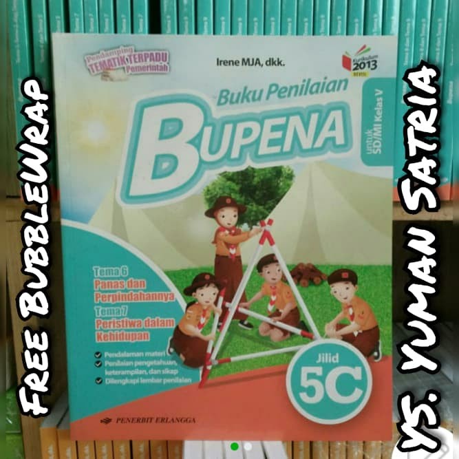 

❤BISA COD❤ Buku BUPENA jilid 5C Kelas 5 SD.kurikulum 2013
