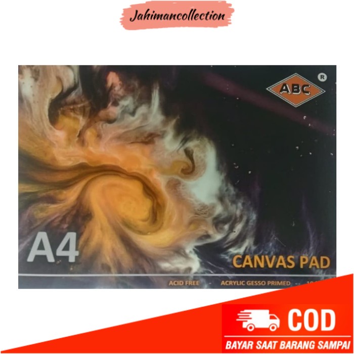 

✨ BISA COD ✨ ABC CANVAS PAD A4