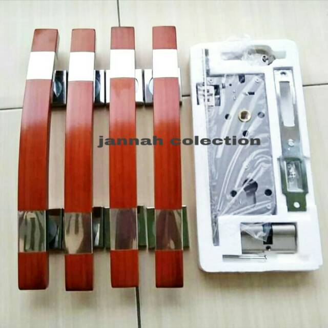 Set paket handle sabit 4pcs + 1 set kunci