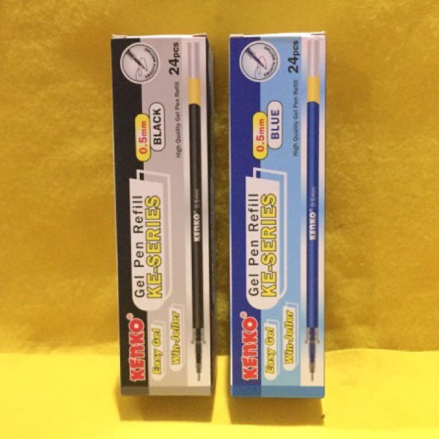 

Refill pulpen kenko easy gel isi 24pcs