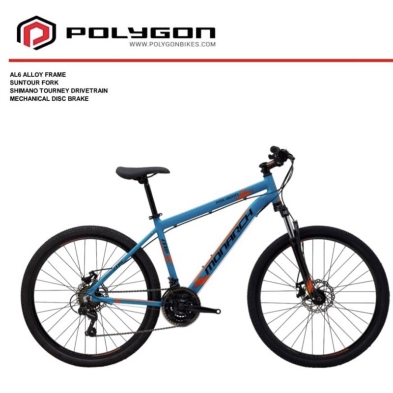 Sepeda gunung MTB 26 Polygon Monarch 5 New