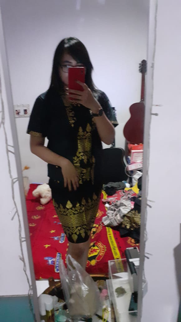 Rnb Setelan Rok N Blus - Grosir Batik Couple Rnb Span Meyriska L R&b Span