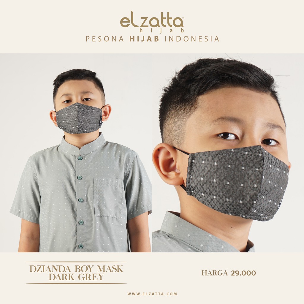 BAJU COUPLE KELUARGA SARIMBIT ELZATTA (SARIMBIT DZIANDA BOY MASK) MASKER ANAK LAKI-LAKI TERBARU