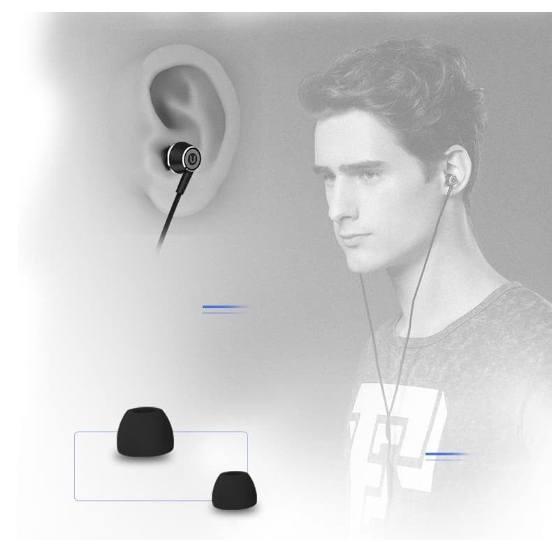 UiiSii 820 stereo Earphone Noise Isolating In-ear Music Earbuds