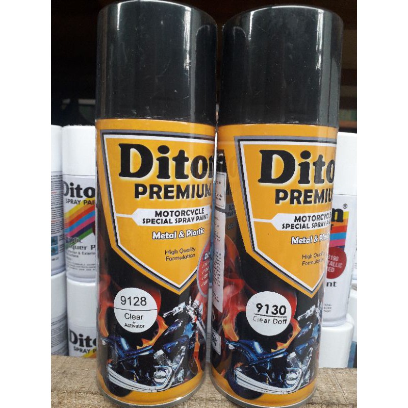 New Termurah cat semprot diton premium pernis doff pernis dop pernis dof pernis bening clear doff