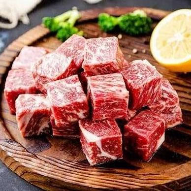 

Beef Saikoro Wagyu Meltique/ Beef Cubes Premium 1Kg Ee39Keogff