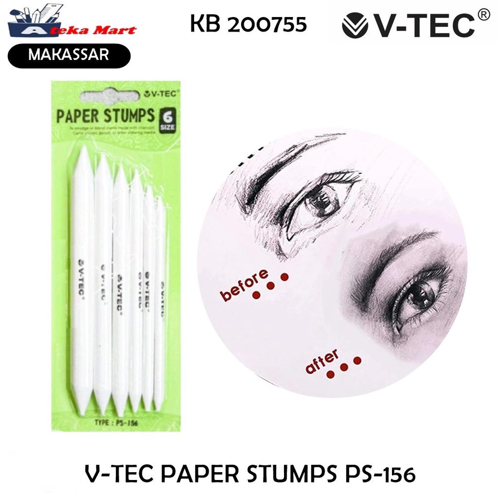 

V-TEC PAPER STUMP PS-156 PENSIL KERTAS