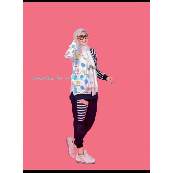 SWASTIKA BY NUMIAA ORIGINAL/SETELAN CELANA BY NUMIA ORIGINAL