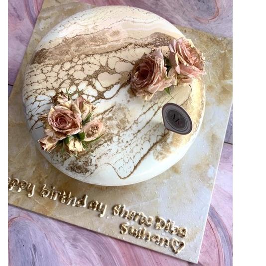 

FREE ONGKIR!Mirror Glaze Entremet Cake|KD8