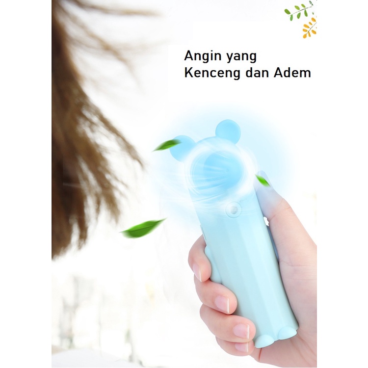 Kipas Angin Mini 2 In 1 Humidifier Kipas Angin Portable Spray