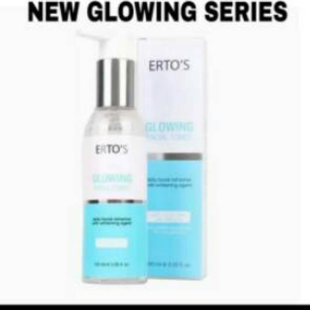 ERTOS GLOWING FACIAL TONER 100ML BPOM ORIGINAL