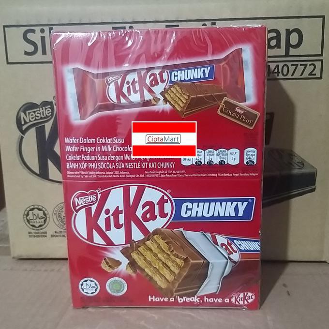 

TERLARIS NESTLE KITKAT CHUNKY 24X38GR