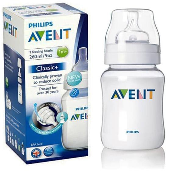 PHILIPS Avent Classic Plus Bottle | Botol Susu Bayi (Tersedia Varian Ukuran)