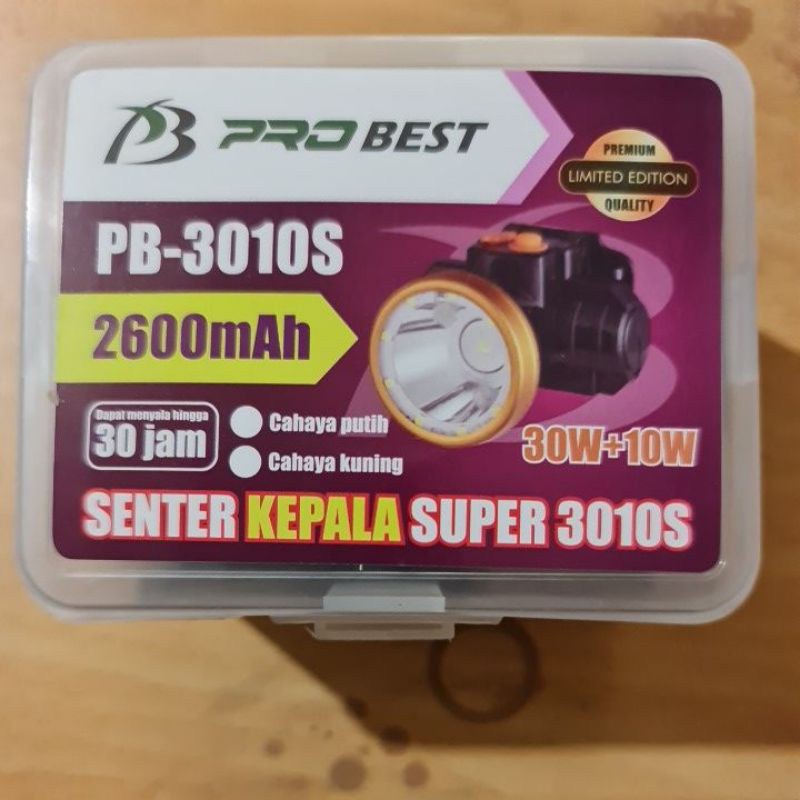 COD SENTER KEPALA PROBEST 30 WATT + 10 WATT RINGLIGHT PROBEST PB-3010S CAHAYA PUTIH