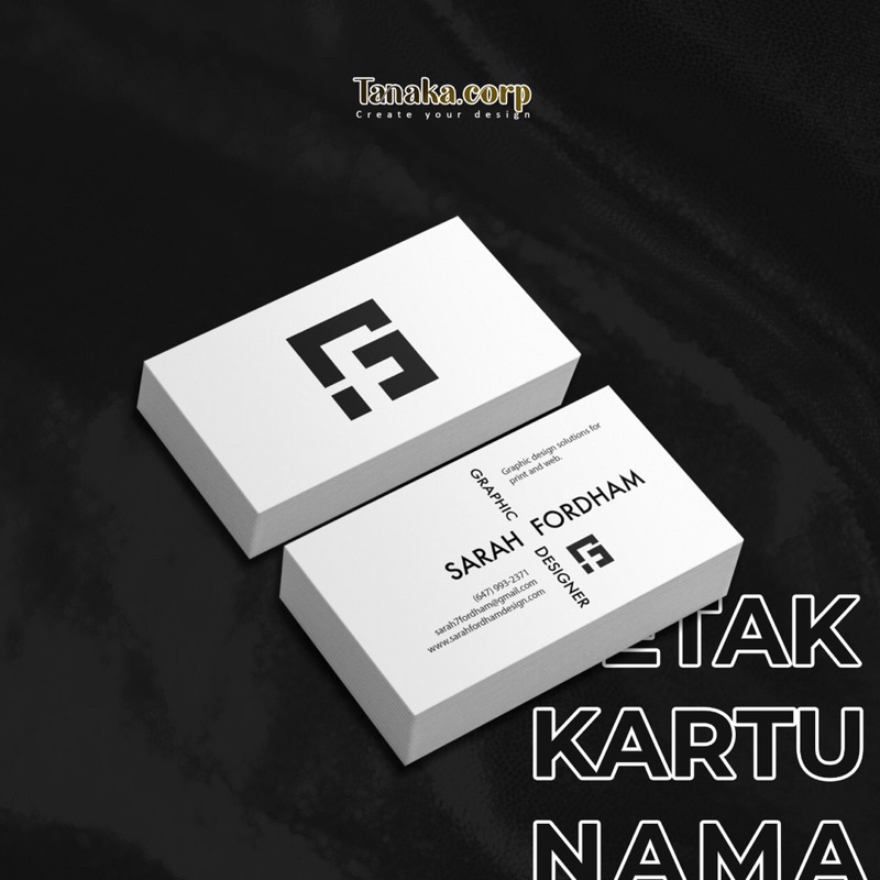 

Cetak Kartu Nama Art Paper High Quality