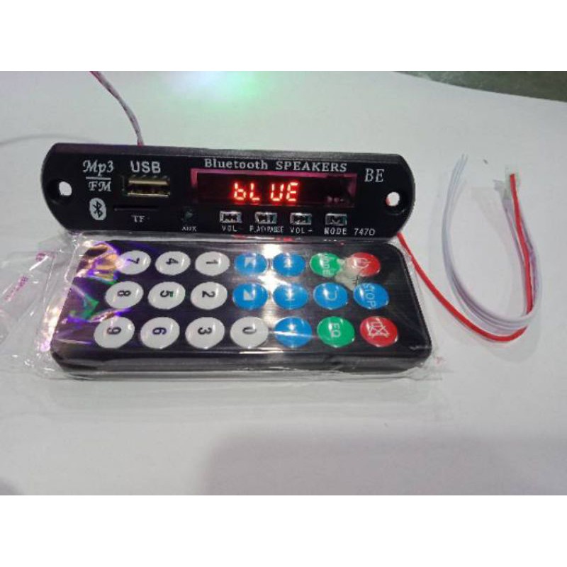 WERELESS BLUETOOTH 12V mp3 modul mp3 bluetooth +FM AUX radio