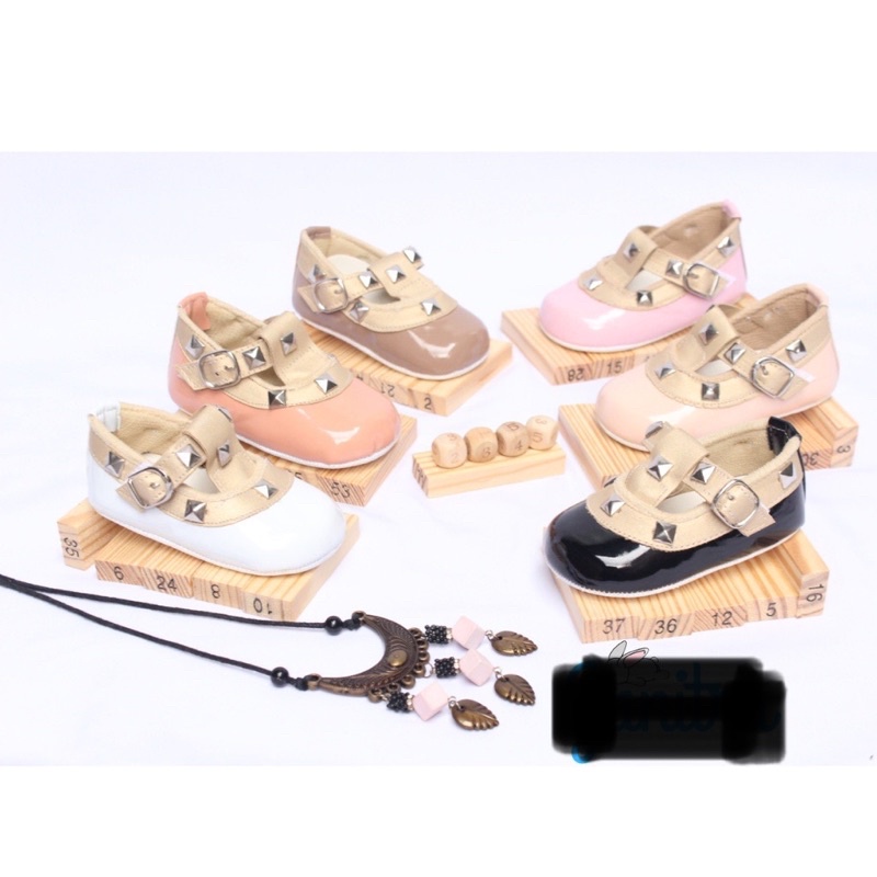 Sepatu Balet Piramid Sepatu baby pre walker anak belajar jalan / sepatu bayi gendong baby shoes