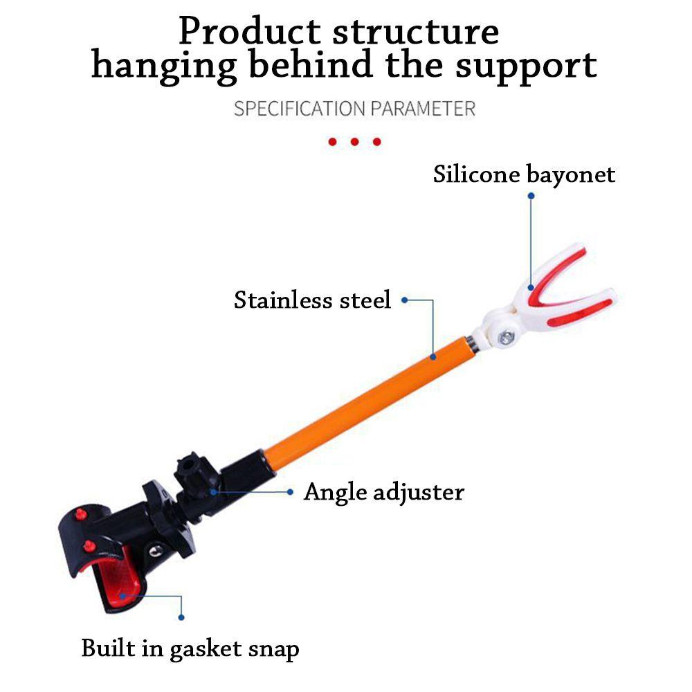 TOP Dudukan Joran Pancing Stand Pancing Tahan Lama Portable Adjustable