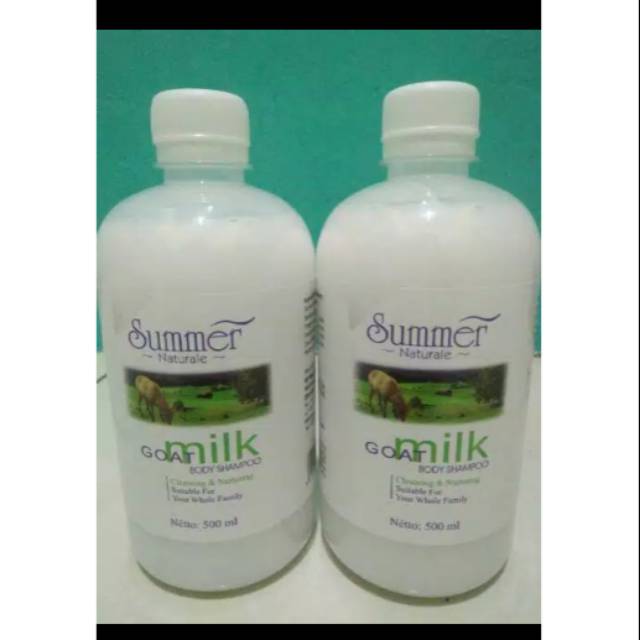 

summer bodyshampoo goatmilk 500ml