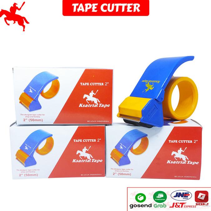 

Ksatria Tape Dispenser Lakban / Cutter Lakban / Pemotong Lakban -NEW