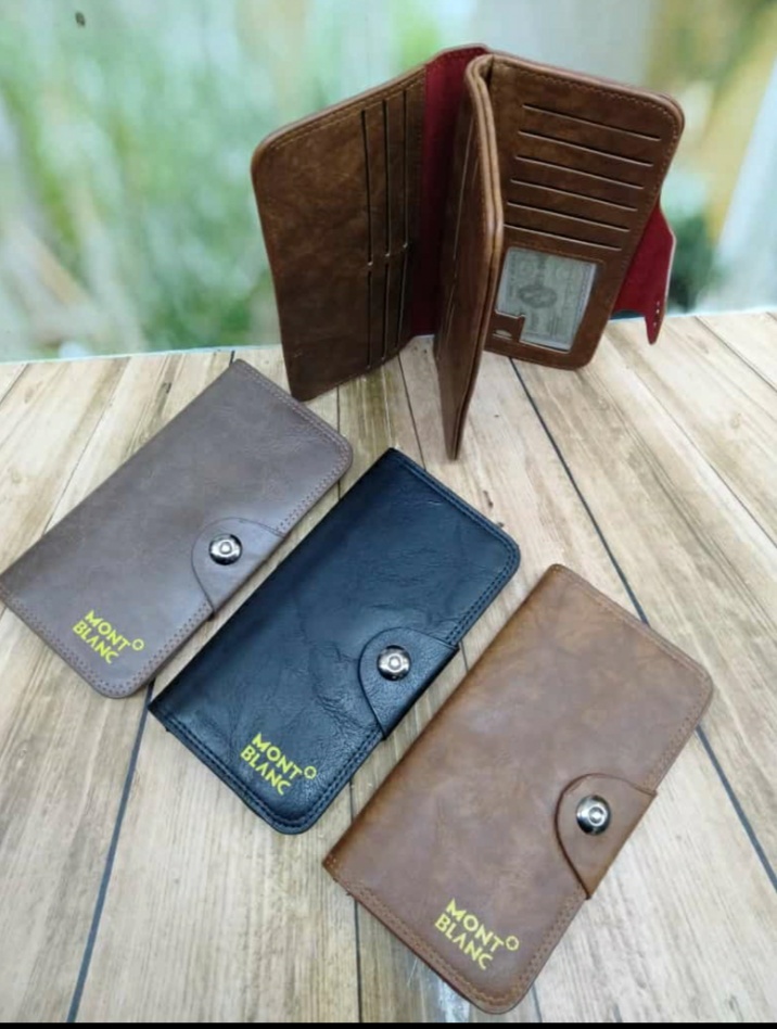 DOMPET PRIA Panjang DOMPET dompet saku pria men wallet 22slot kartu dompet panjang tiga dimensi